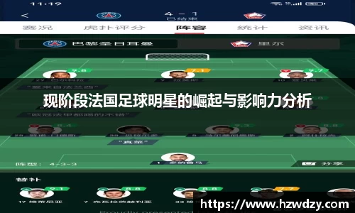 现阶段法国足球明星的崛起与影响力分析